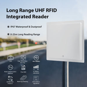 قارئ 12dBi صناعي للتحكم في الوصول 0-33dBm قارئ UHF قابل للتعديل للنظام - Product Image 2