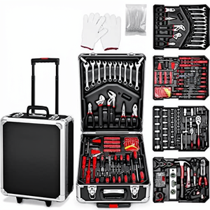 Nouvel ensemble d'outils <span class=keywords><strong>à</strong></span> main en acier inoxydable 316 <span class=keywords><strong>à</strong></span> 4 couches, 899/53/46 pièces, avec boîte de rangement en aluminium <span class=keywords><strong>à</strong></span> roulettes OEM, modèle 2026 - Product Image 1