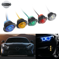 Usine vente camion remorque Led marqueur latéral lumière ronde clignotant dégagement lumière indicateur pour camion Van caravanes 12-24v