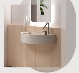 Nuevo Lavabo de Esquina Blanco para el Hogar, Mini Lavabo de Cerámica para Baño, Lavabo Pequeño para Montar en la Pared - Product Image 6