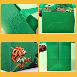 Customizable Recyclable Jumbo Non-Woven <b>Gift</b> <b>Bag</b> <b>Easter</b> & Halloween Treat Packaging with Various Patterns Holiday Supplies - Product Image 4