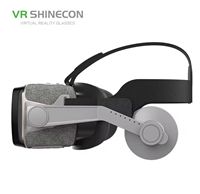 Gafas 3D VR Polarizadas Inteligentes G07E Personalizadas con Auriculares, Pantalla Virtual de Más de 80 Pulgadas, Compatibles con Teléfonos IOS/Android - Virtual