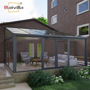 Nouvelle Arrivée 2025 – Véranda Moderne Rétractable en Verre pour Villa, Écologique, Double Vitrage Trempé Low-E, Intelligente et <span class=keywords><strong>Automatique</strong></span> - Product Image 4