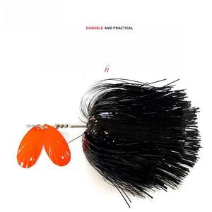 Esca Artificiale Spinner Bait 22cm 45g in Metallo <span class=keywords><strong>per</strong></span> Persico, Spigola, Trota, Fiumi e <span class=keywords><strong>Mare</strong></span>, Efficace <span class=keywords><strong>per</strong></span> Musky, Esca con Lamina Metallica - Product Image 3