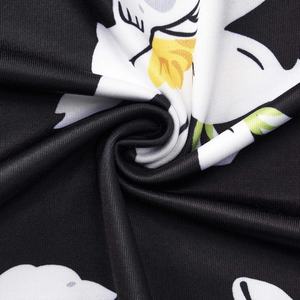 Vestido largo de chifón con estampado floral y cuello en V para mujer, sin espalda, sexy, casual, con abertura, sin mangas, estilo A-line, ideal para la playa. - Product Image 6