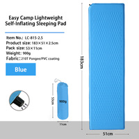 Matelas de couchage gonflable ultraléger, matelas pneumatique pour le camping, durable, pour la randonnée, le backpacking, matelas de camping gonflable