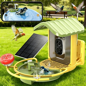 กล้องติดตั้งที่ให้อาหารนกอัจฉริยะ ความละเอียด 2K HD พร้อมระบบ AI มองเห็นได้ในที่มืด ควบคุมผ่านแอพพลิเคชั่น ใช้พลังงานแสงอาทิตย์ รองรับการตรวจจับความเคลื่อนไหว - Product Image 4