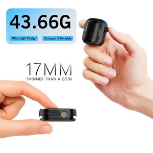 مكبر صوت بلوتوث محمول صغير يمكن ارتداؤه مع ميزة المكالمات بدون استخدام اليدين، مقاوم للماء IP69، وقت تشغيل 20 ساعة، وظيفة 1+<span class=keywords><strong>N</strong></span>، تقنية بلوتوث 6.0 - Product Image 2