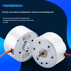 Kunden spezifischer 300 DC Bürsten motor Solar lüfter 36V mit Permanent magnet konstruktion Kleine Brunnen kappe und Mikro lautsprecher - Product Image 2