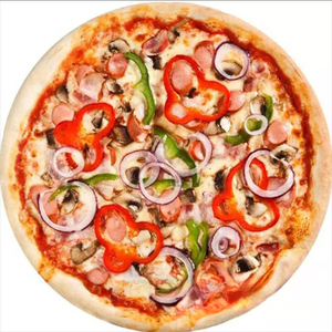 Novedad presente tamaño personalizado galletas rojo <span class=keywords><strong>Pepperoni</strong></span> comida realista <span class=keywords><strong>Pizza</strong></span> divertido Super suave franela cómoda manta redonda - Product Image 3