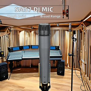 Professionnel DJ karaoké <span class=keywords><strong>SM57</strong></span> filaire légendaire cardioïde Studio tambour micro omnidirectionnel Lavalier micro portable - Product Image 2