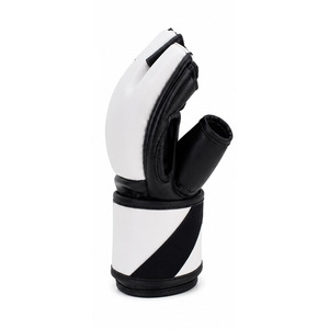 Gants de MMA professionnels de haute qualité fabriqués directement en usine, en cuir, pour l'entraînement, couleur unie, pour les arts martiaux mixtes, ajustables - Product Image 5