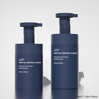 150ml 200ml Mini bouteille de pompe à Mousse en plastique étiquette de lavage du visage emballage distributeur de Mousse PET pour Gel douche