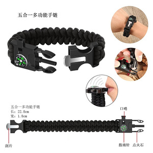 Kit de Herramientas de Supervivencia al Aire Libre, Multifuncional, Suministros de Emergencia para Primeros Auxilios, Equipo Compacto para Acampar - Product Image 4