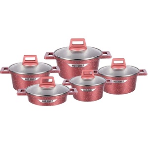 Stoviglie antiaderente alluminio jogo de panelas pentole antiaderenti marmite - Product Image 6