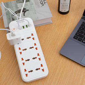 NOUVEAU : Multiprise USB Type C de haute qualité avec <span class=keywords><strong>chargeur</strong></span> universel et interrupteur – Prise d'extension économique - Product Image 2