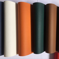 Tissu en cuir PVC noir uni durable, vente en gros d'usine, super bon marché, lot en stock