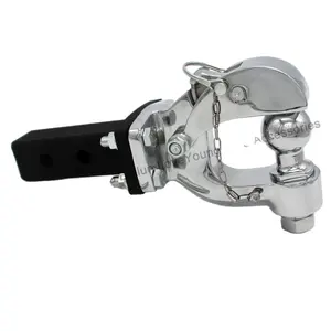 Chất Lượng Cao 5T Phổ Cây Trục Kết Hợp Với 2 "Bóng Cây Trục Móc Thép Trailer Bóng Núi Kéo Móc - Product Image 1