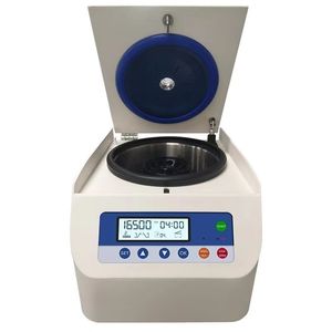 Centrifugeuse d'hématocrite de laboratoire clinique portable DTLSTAR avec écran LCD, petite centrifugeuse de sang pour usage clinique - Product Image 4