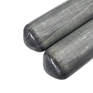 Bouteille de gaz haute pression en fibre de carbone légère Ayon certifiée CE 300 bars 12 L pour la plongée sous-marine, le PCP et le paintball - Product Image 1