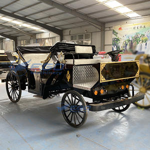 <span class=keywords><strong>Grain</strong></span> de bois noir nouvelle calèche électrique touristique pour mariage et scène Spot utilisation extérieure origine Henan - Product Image 2
