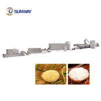 Ligne de production de riz fortifié industriel, équipement pour riz nutritionnel, machine de fabrication de riz artificiel pour usines alimentaires industrielles