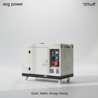 ECG POWER 10kW Superleiser Dieselgenerator für den Heimgebrauch – 12kVA, 13kVA, 15kVA Dieselaggregat für Zuhause