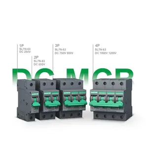 suntree pv system wenzhou mcb voltage miniature circuit breakers 500v to 1500v type IEC TUV SAA CE ROHS certification