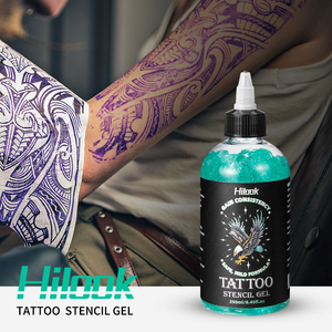 Gel per Stencil Tatuaggi 250ml, Formula Protettiva a Lunga Durata, Asciugatura Rapida, Tenuta Forte, Delicato sulla Pelle, Forniture per Tatuaggi - Product Image 1