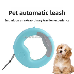 Nueva Correa Retráctil Telescópica para Mascotas, Cable de Tracción de Nailon Controlable, Correa Retráctil para Perros con Mango Redondo y Luz <span class=keywords><strong>LED</strong></span> Brillante - Product Image 5