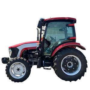 140HP <strong>4x4</strong> Wheeled Tractor for Agriculture | Versatile Farm Equipment with PTO Shaft for Planter &amp; Harvester Attachment - Product Image 1