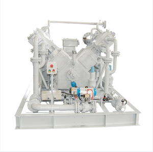 Compresor de Aceite y Gas Industrial de Alta Presión, Montado sobre Plataforma, de Servicio Pesado, de Conexión Directa, Tipo Pistón Refrigerado por Agua - Product Image 2