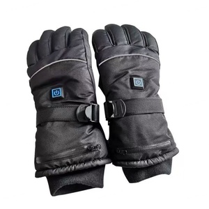 Gants chauffants électriques pour hommes, chauffe-mains thermiques d'hiver, à doigts entiers, batterie 5V, imperméables, antidérapants, pour le ski de fond en plein air - Product Image 1