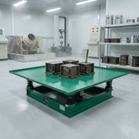 Table vibrante à béton série HZJ 220V/380V, protection IP66, pour laboratoire professionnel, vibration et agitation d'échantillons de béton