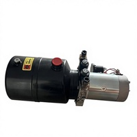 Unité hydraulique personnalisée, groupe hydraulique, DC 24V 2,2KW, pompe 1,6cc simple effet double vitesse pour benne basculante de voiture