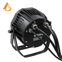 Lumière led extérieure professionnelle 7pcs 18w rgbwauv 6in1 étanche dmx led lumière par