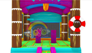 Château Gonflable Professionnel, Équipement de Jeux Commercial, Location pour Événements, Matériel PVC Robuste, Système de Protection Complet - Product Image 2
