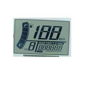Tùy chỉnh I2C va xe máy Scooter LCD Đồng hồ tốc độ hiển thị 2 2.5 3 inch đơn sắc phân khúc LCD module - Product Image 5
