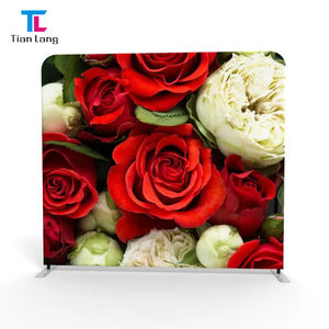 TianLang, el más nuevo, personalizado, portátil, arco redondo, telón de fondo, Kit de pared para Baby Shower, cumpleaños, boda, fiesta, evento, decoración - Product Image 5