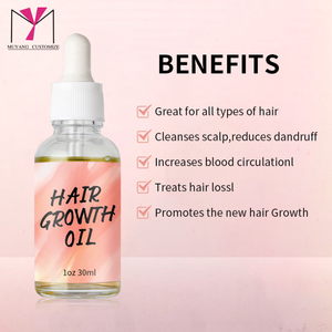 Aceite para el Crecimiento del Cabello MUYANG CUSTOMIZE 30ml, Fórmula Orgánica para el Recrecimiento y Engrosamiento del Cabello - Product Image 2