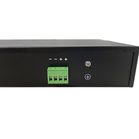 16 Port RJ45 Tembaga Ethernet 2.5G 1G 2 Switch Jaringan 12vdc Terkelola Serat Gigabit SFP L2