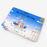 Cahier d'exercices d'écriture personnalisé pour enfants : Mes premières leçons d'écriture, Cahier de traçage de l'alphabet pour enfants, Livre d'apprentissage préscolaire pour l'écriture
