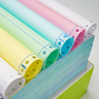 Papier autocopiant 3 feuillets Double Tree, vente directe usine, 100% pâte de bois vierge, 500 feuilles/rame, 45-80 g/m², pour factures commerciales