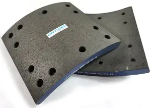 4515 Non-asbestos Truck Brake Parts Drum Brake Pad Lining Shoe For Truck