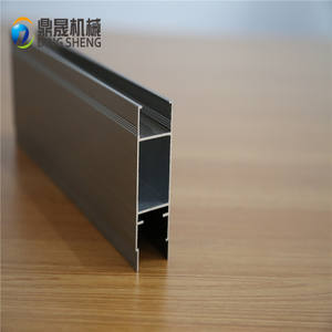 Profil en aluminium mené par vente chaude de fenêtre coulissante pour le Cabinet d'étagères en verre de 6mm - Product Image 3