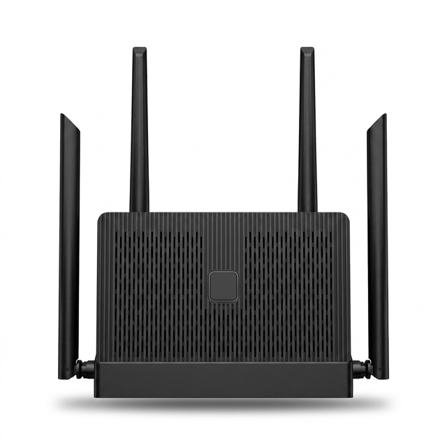 3000Mbps WiFi 6 Wireless Router, 4GE Gigabit Ports, 2.4G+5.8G Dual Band, Mesh Function IP Network Compatible Router