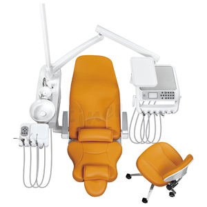 Équipement <span class=keywords><strong>dentaire</strong></span> avec <span class=keywords><strong>combiné</strong></span> confortable pour l'usage de dentiste Chaise d'unité <span class=keywords><strong>dentaire</strong></span> - Product Image 4