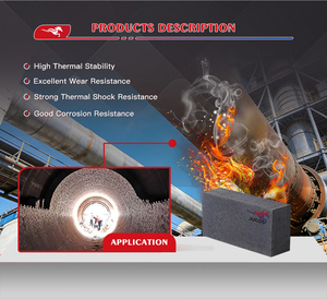 Ladrillo <span class=keywords><strong>Refractario</strong></span> de Carburo de Silicio Unido con Nitruro de Silicio (Si3N4 SiC) para Horno de Recalentamiento de Acero con Corte Personalizado - Product Image 3