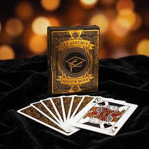 Cartes à jouer personnalisées OEM, plaquées or, style magique, <span class=keywords><strong>zéro</strong></span> tolérance, hardcore, avec photo personnalisée, pour la Tunisie, le Bangladesh et l'Italie - Product Image 2