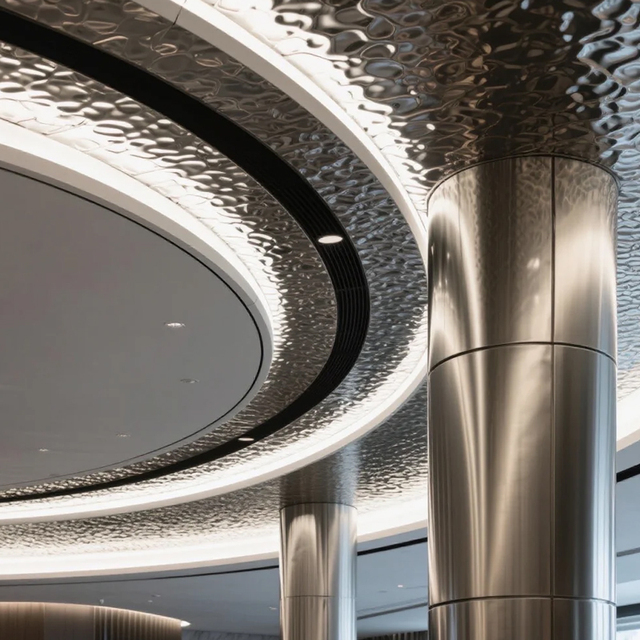 Stainless Steel Square Honeycomb Ceiling Grid with Fireproof & Waterproof Features for Hotels Malls Offices